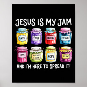 Affiche Jésus est ma passion et je suis là pour répandre l