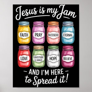 Affiche Jésus Est Ma Préoccupation Je Suis Ici Pour Le Rép