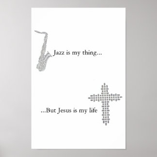 Affiche Jésus est ma vie