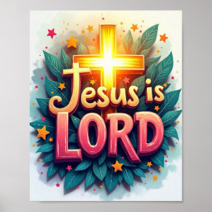 Affiche Jésus est Seigneur