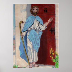 Affiche JÉSUS FRAPPE l'affiche