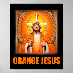 Affiche Jesus Funny Trump 1