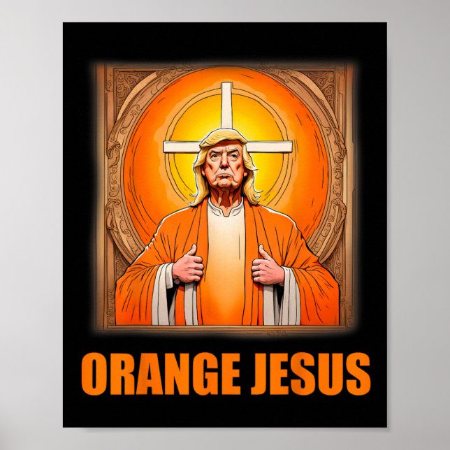 Affiche Jesus Funny Trump 1 (Devant)