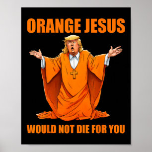 Affiche Jesus Funny Trump 2