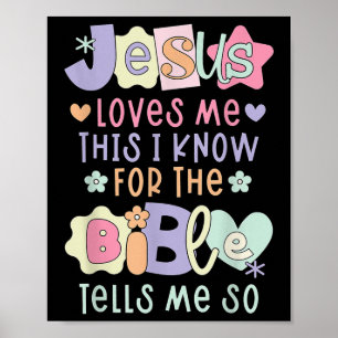 Affiche Jésus M'Aime Ceci Je Connais Les Femmes Que Vous A