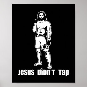Affiche Jésus n'a pas tapé le T-shirt MIXED MARTIAL ARTJés