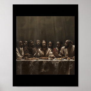 Affiche Jésus Noir, Dernier sacrement, Jésus _8