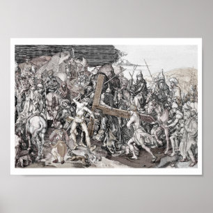 Affiche Jésus Portant Sa Croix 1470