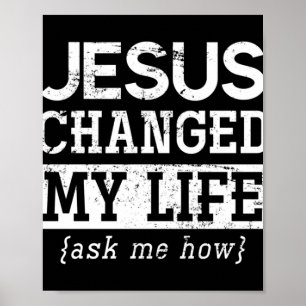 Affiche Jésus Seigneur Christian Don Dieu Sauveur Jésus Pu