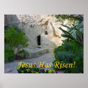 Affiche Jésus s'est levé !