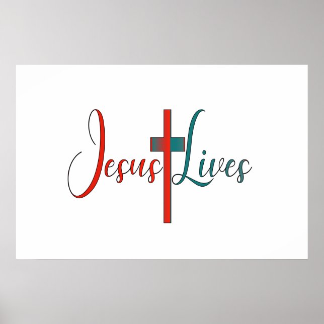 Affiche Jésus vit (Devant)