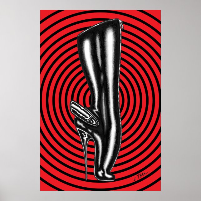 Affiche Jet Latex™/Jet Boot (Devant)