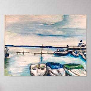 Affiche Jet X Dock, Kelley's Island