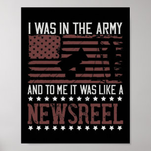Affiche J'Étais Dans L'Armée Et Pour Moi C'Était Comme Un
