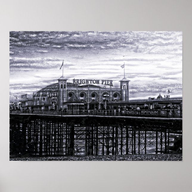 Affiche Jetée de contraste Brighton (Devant)