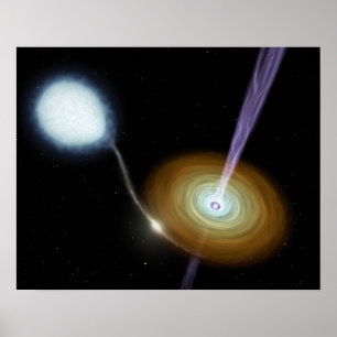 Affiche Jets de matériel fuyant