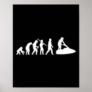 Affiche Jetski Watersport Jet Ski Evolution