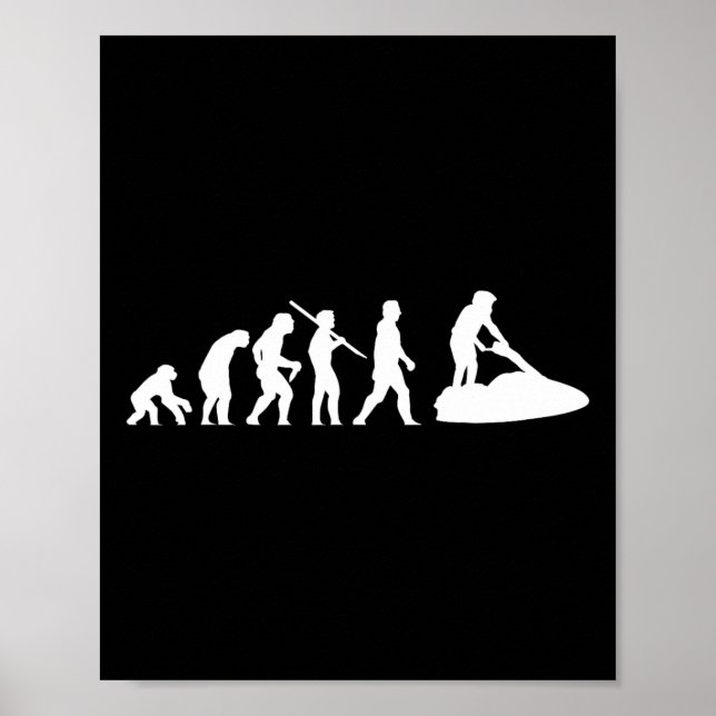 Affiche Jetski Watersport Jet Ski Evolution (Devant)