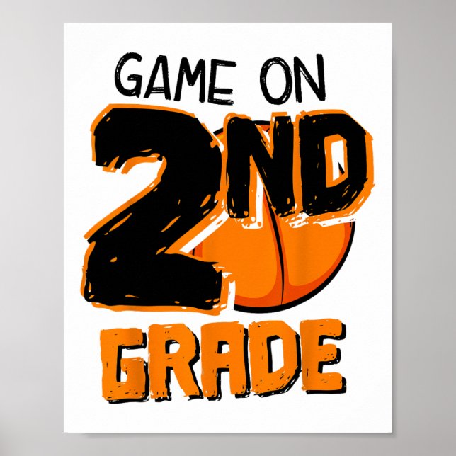 Affiche Jeu Amusant En 2e Année Squelette Premier Jour De  (Devant)
