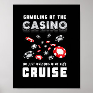 Affiche Jeu au casino, investissement pour ma prochaine cr