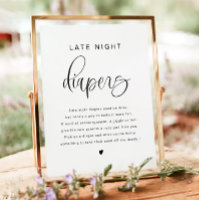 Jeu de Baby shower des plongeurs nocturnes minimes