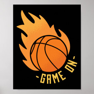 Affiche Jeu De Basket Sur