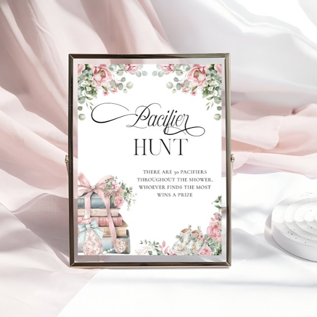 Affiche Jeu de chasse à la petite fille d'hiver (Créateur téléchargé)