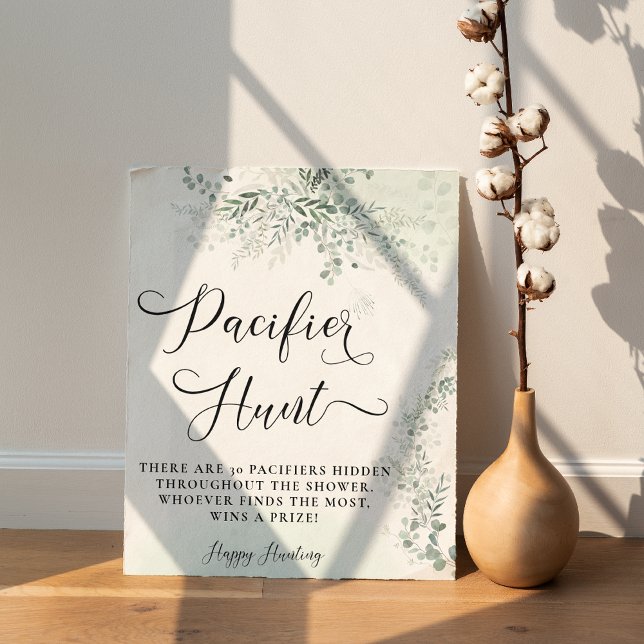 Affiche Jeu de chasse Eucalyptus Feuille verdure Pacifique (Créateur téléchargé)