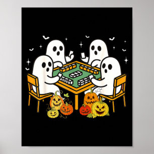 Affiche Jeu de costume drôle de fantôme de Halloween Bam B