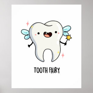 Affiche Jeu de dent Fairy Drôle