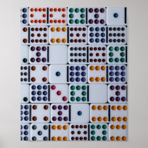 Affiche Jeu de Dominos