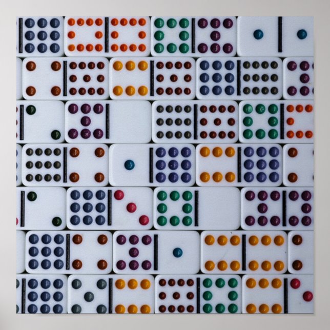 Affiche Jeu de Dominos (Devant)