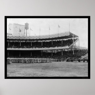 Affiche Jeu de football de la Marine 1916
