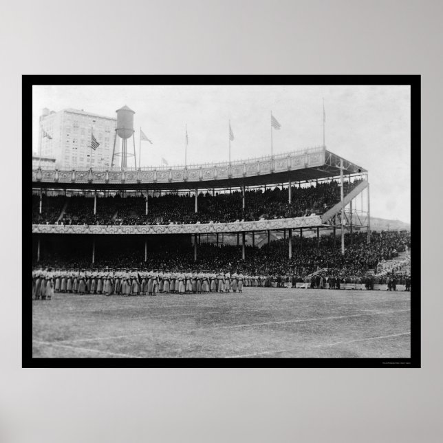 Affiche Jeu de football de la Marine 1916 (Devant)