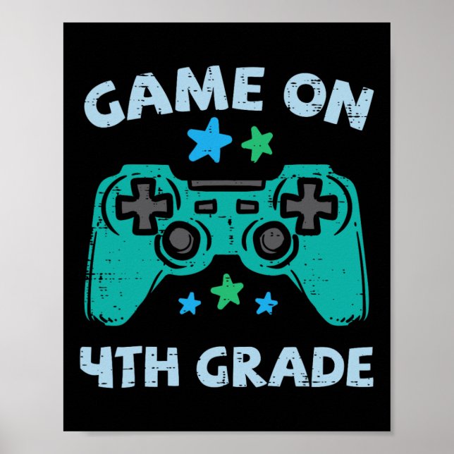 Affiche Jeu de jeu sur 4e année 4e première école G (Devant)