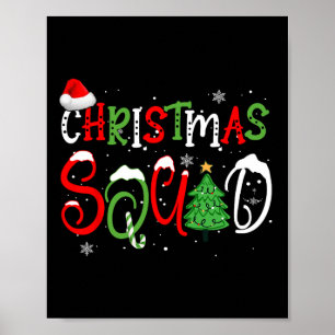 Affiche Jeu de Noël 2024 Funny Xmas Tree Family Matchi