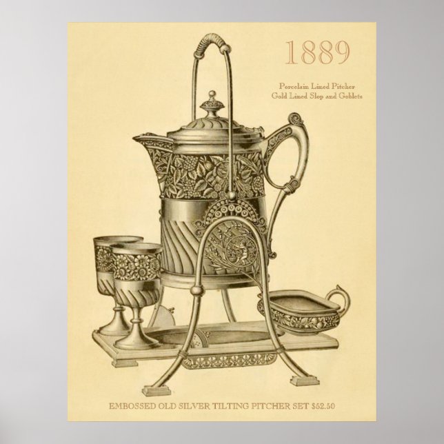 Affiche Jeu de Pitcher vintage (Devant)