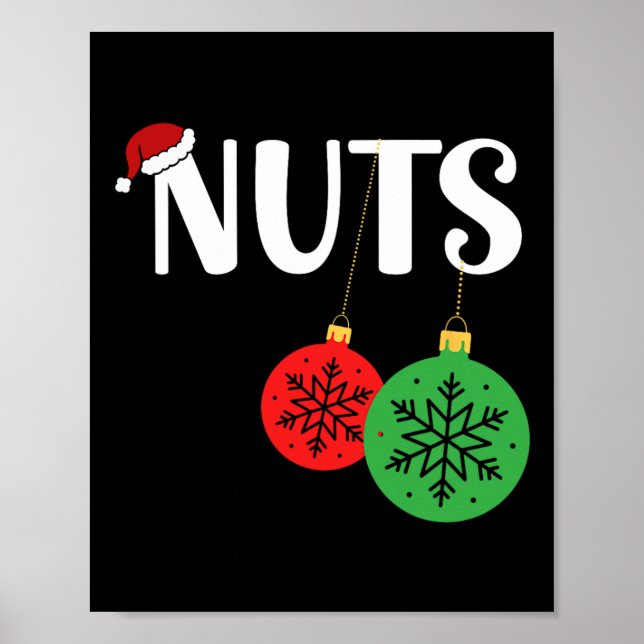 Affiche Jeu de poitrine Correspondant Châtaignes Noël Noël (Devant)