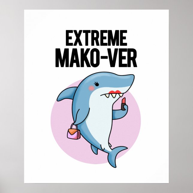 Affiche Jeu de requin Mako-ver extrême (Devant)