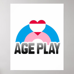 AFFICHE JEU DE RÔLE SUR L'ÂGE ARC-EN-CIEL