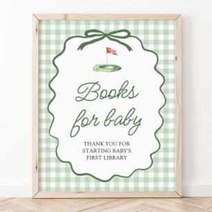 Affiche Jeu de tirage au sort de couches pour Baby Shower 