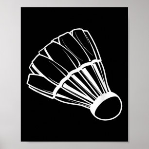 Affiche Jeu de volant de badminton Sports d'intérieur