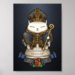 Affiche Jeu d'échecs Royal