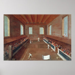 Affiche Jeu des raquettes