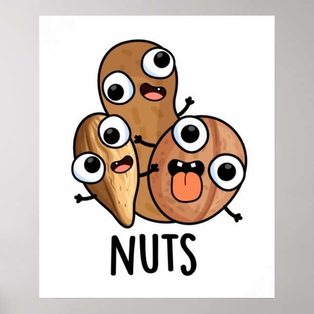 Affiche Jeu Drôle Nutty Nutty (Devant)