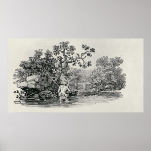 Affiche Jeu d'un saumon