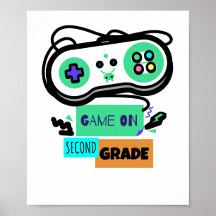 Affiche Jeu en 2e année - Premier jour de 2e année Retour