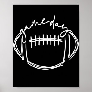 Affiche Jeu Jour Football Jour Vibes Football Amour