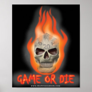Affiche Jeu ou mort