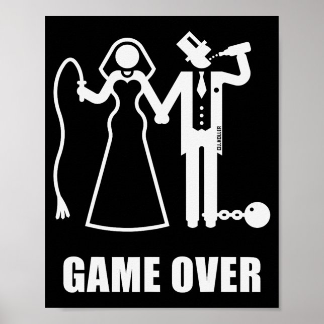 Affiche Jeu Over (Jga Bride Et Groom New Whip Beer W) (Devant)
